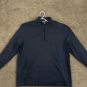 Navy Quarter-Zip Pullover